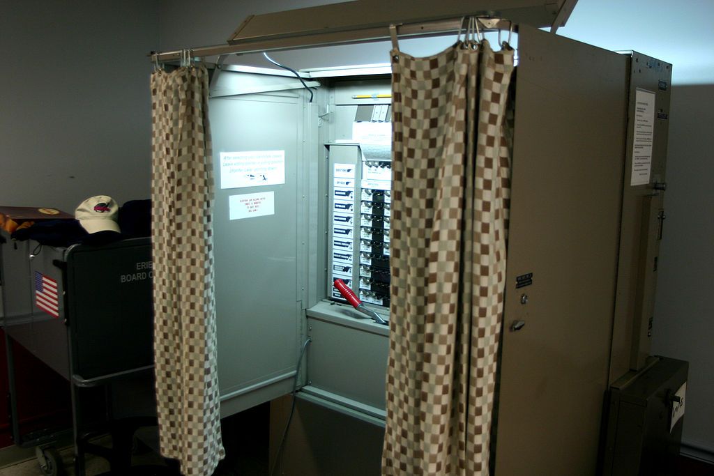 Voting booth