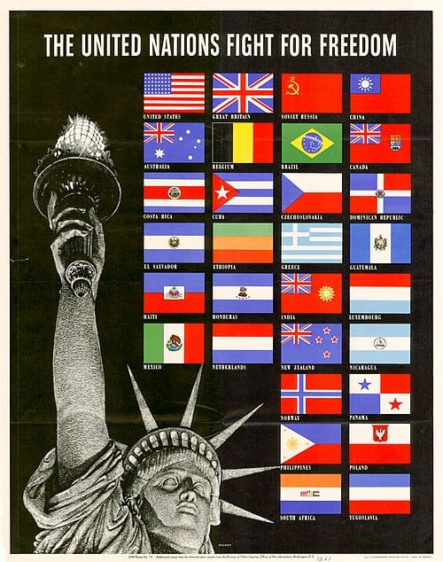 UN Freedom Poster 1942