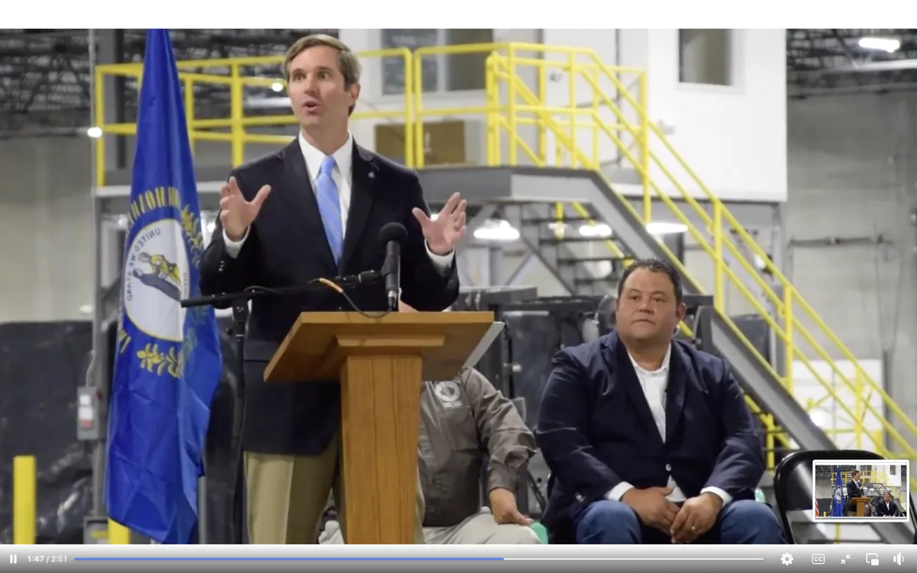 Some surprising new players in Kentucky politics are filling Beshear’s campaign war chest