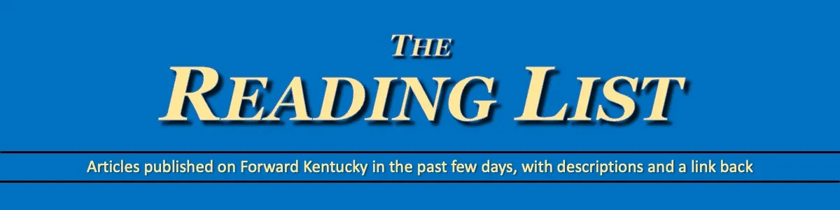 Your reading list for Tuesday