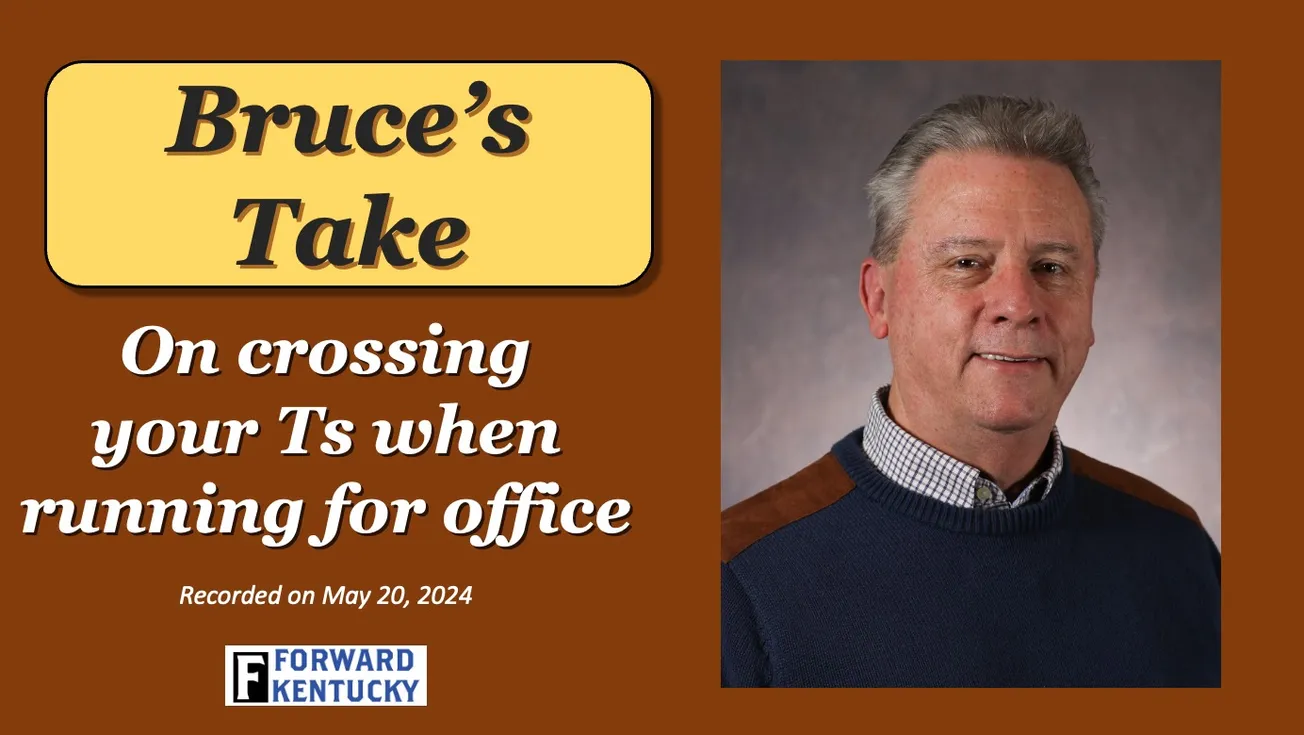 Crossing your Ts when running for office