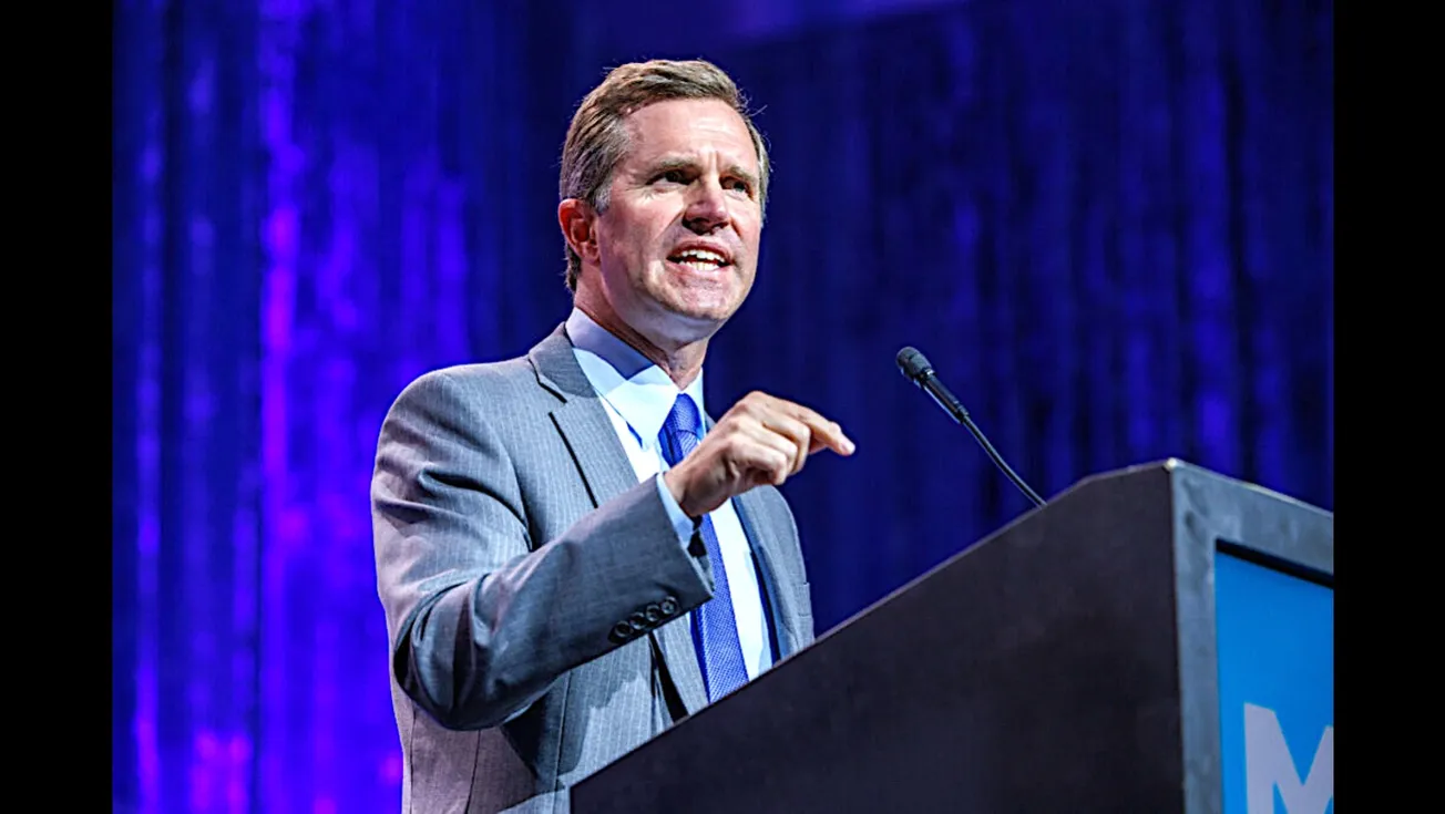 Andy Beshear urges Michigan Democrats to ‘talk like a normal human’ to win voters