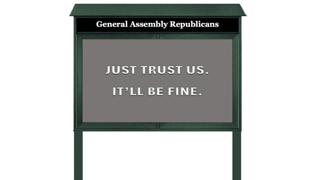 The General Assembly’s 2026 state budget process was basically ‘just trust us’