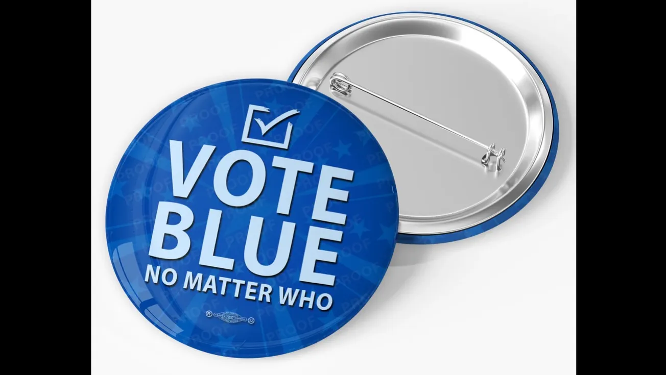 Vote Blue, no matter who